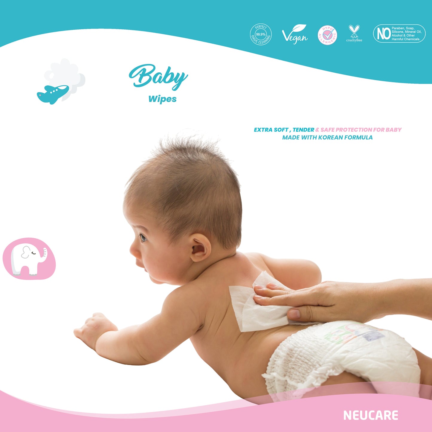 Baby Wet Wipes ( Korean Formula )